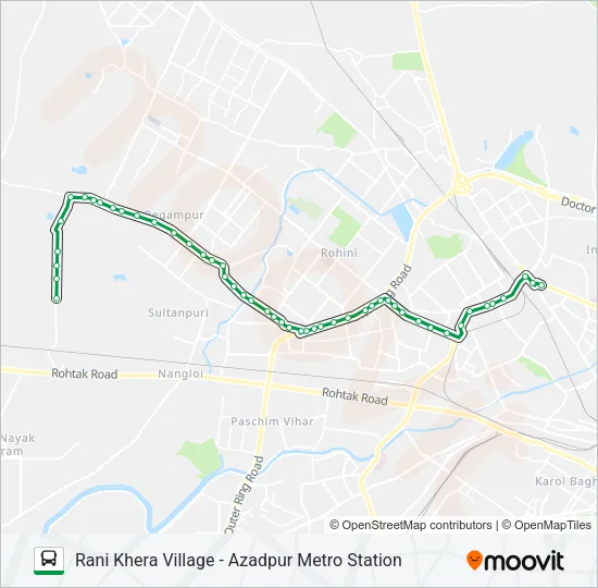 921 Bus Line Map