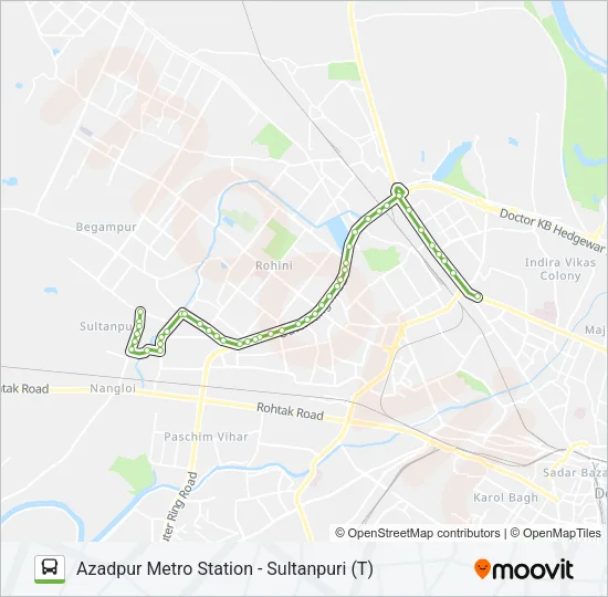 982 Bus Line Map