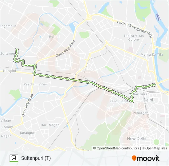 992 Bus Line Map