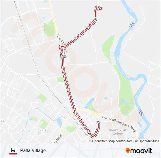 125 Bus Line Map