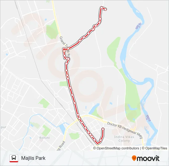 125 Bus Line Map