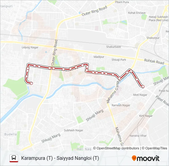 910 Bus Line Map