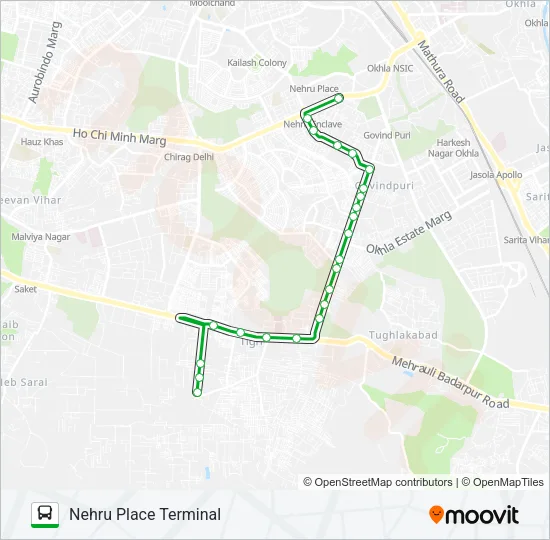 D-005 Bus Line Map