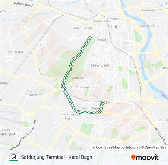 D-024 Bus Line Map