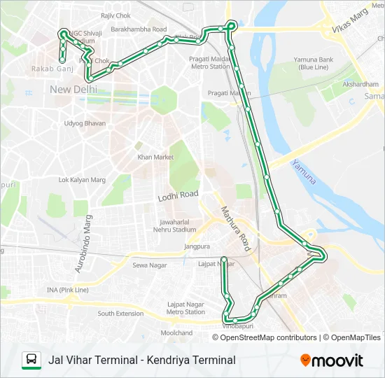 D-026 Bus Line Map