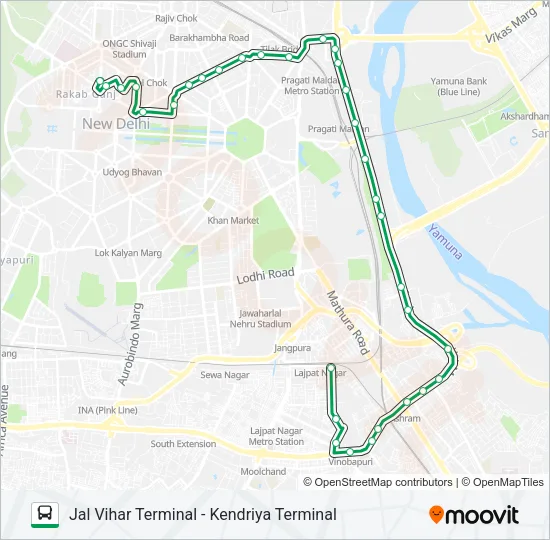 D-026 Bus Line Map