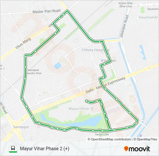 D-015 (+) Bus Line Map