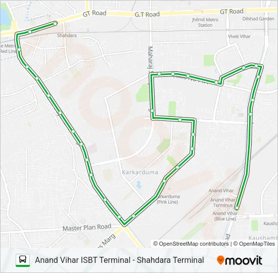 D-027 Bus Line Map