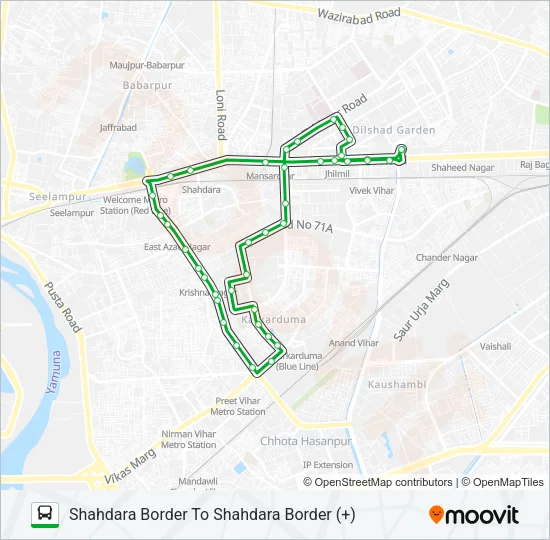 D-031 (+) Bus Line Map