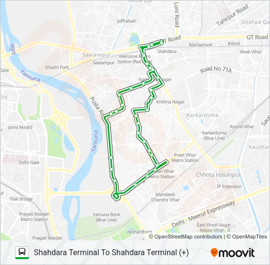 D-041 (+) Bus Line Map