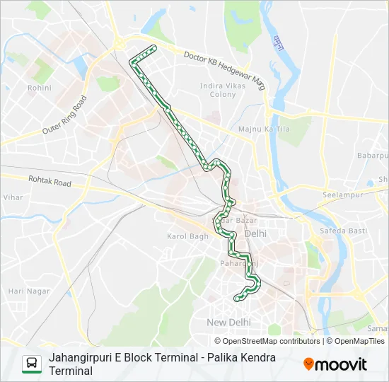 19 Bus Line Map