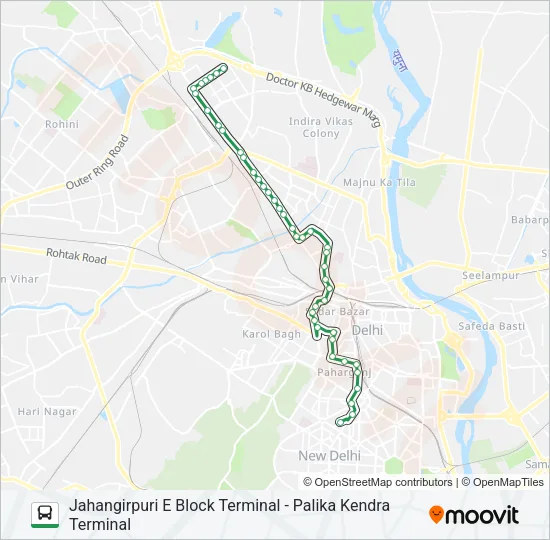 19 Bus Line Map