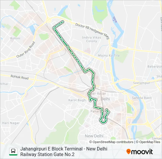19 Bus Line Map