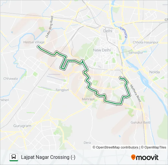 OMS (-) Bus Line Map