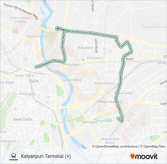 YMS (+) Bus Line Map