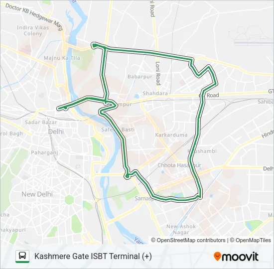 YMS (+) Bus Line Map