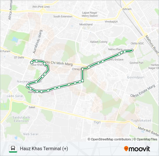 CBD3 (+) Bus Line Map