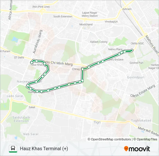 CBD3 (+) Bus Line Map