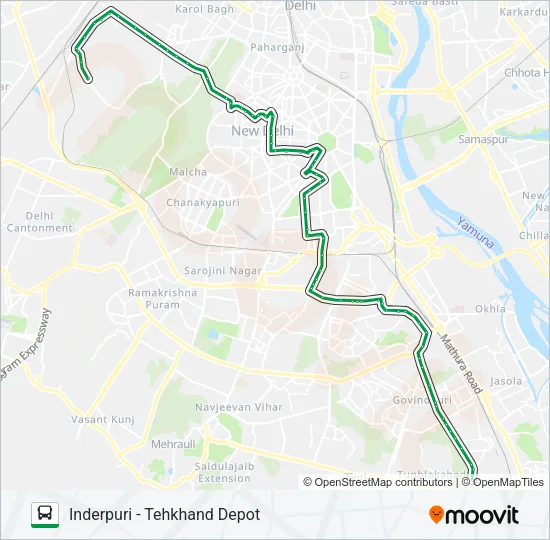 47A Bus Line Map