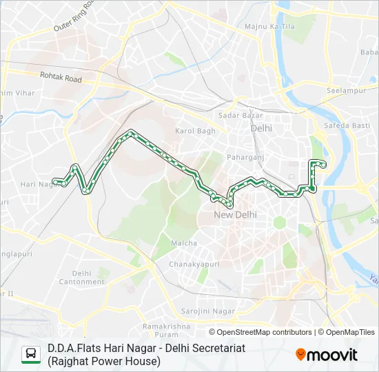 73SPL Bus Line Map