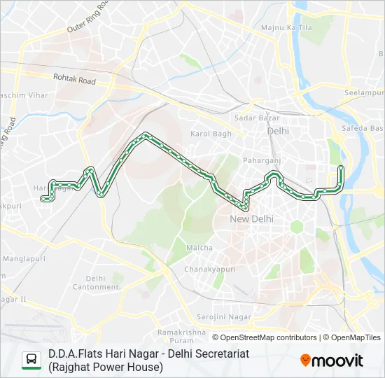 73SPL Bus Line Map