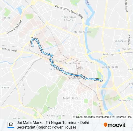 39 Bus Line Map