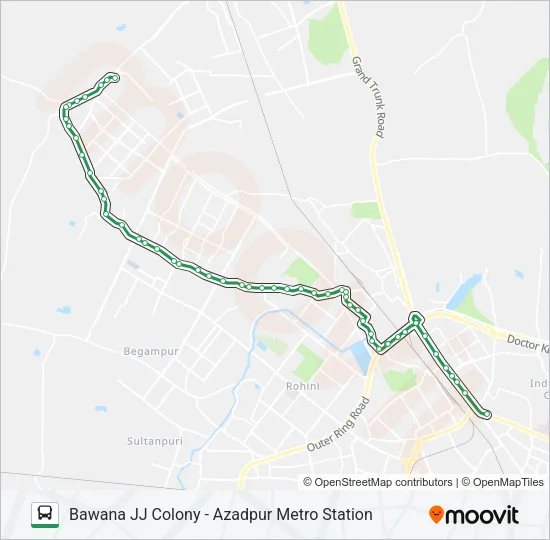 116 Bus Line Map