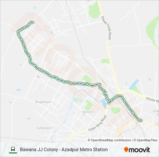 116 Bus Line Map