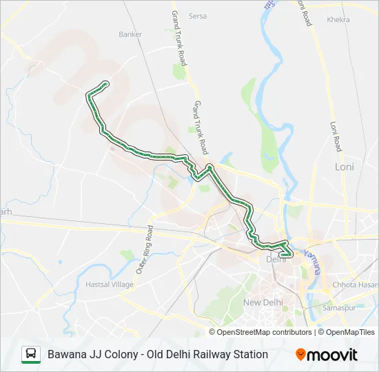 116 Bus Line Map