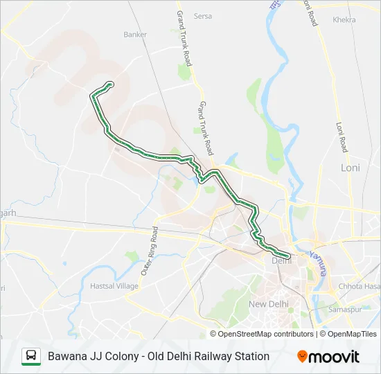 116 Bus Line Map