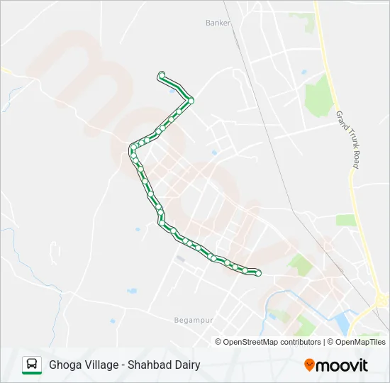 130 Bus Line Map