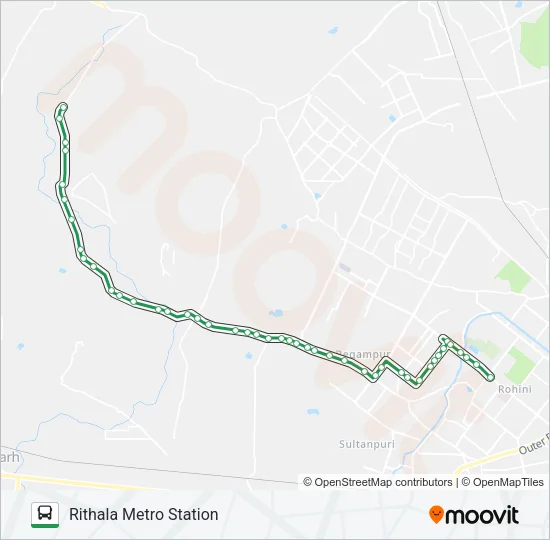 114C Bus Line Map