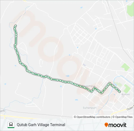 114C Bus Line Map