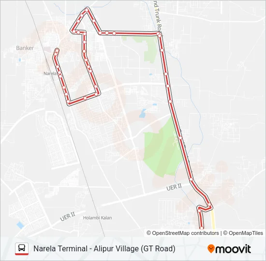 131 Bus Line Map