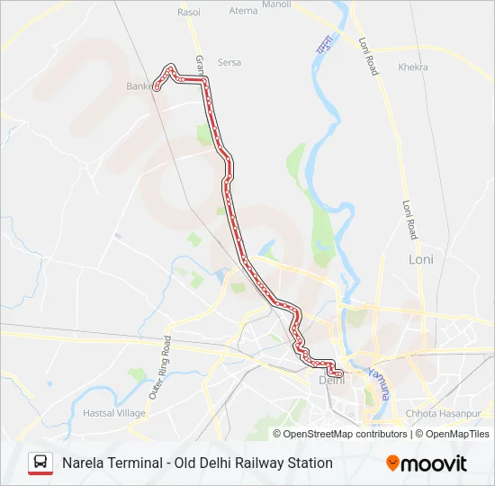 131 Bus Line Map