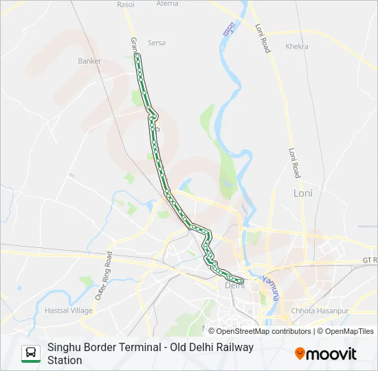 144 Bus Line Map