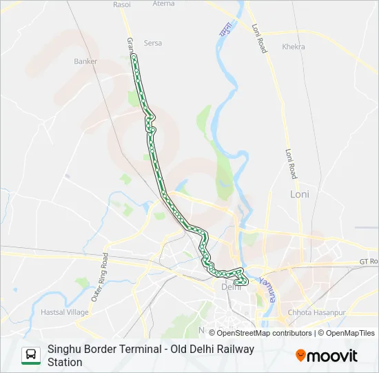 144 Bus Line Map