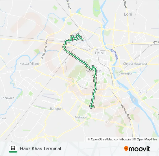 168 Bus Line Map