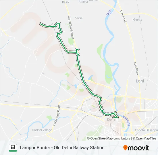 175 Bus Line Map