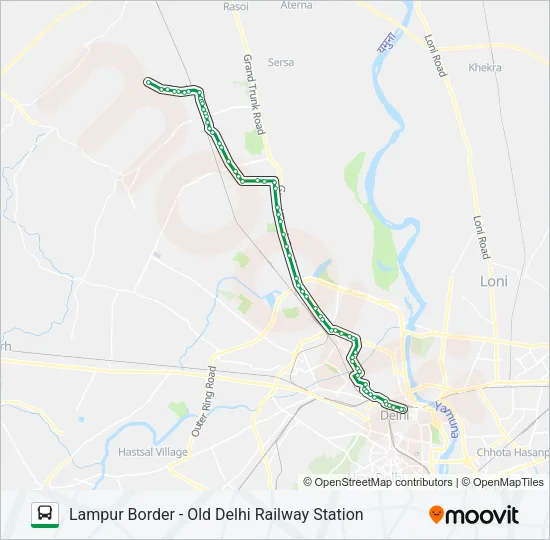 175 Bus Line Map