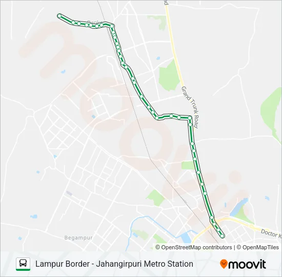 175 Bus Line Map