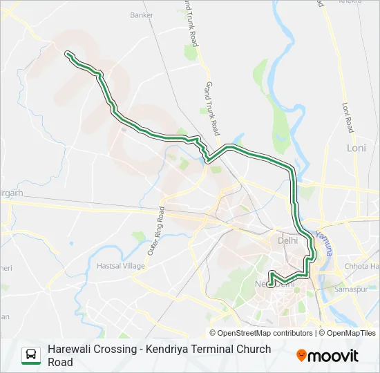 188 Bus Line Map