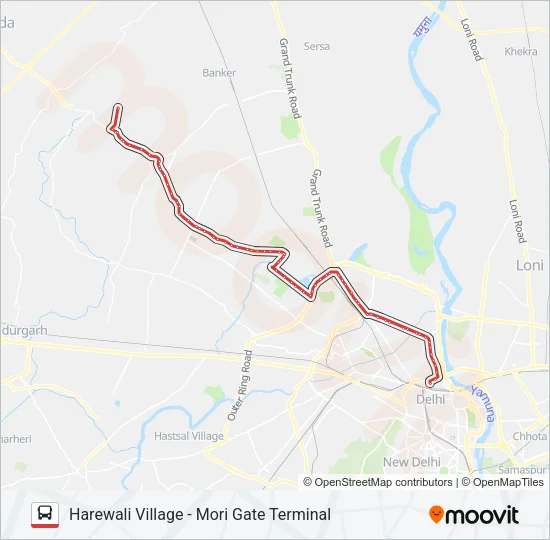 191 Bus Line Map