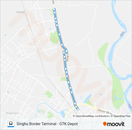 144 Bus Line Map