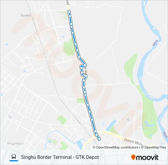 144 Bus Line Map