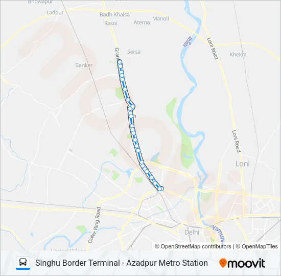 144 Bus Line Map