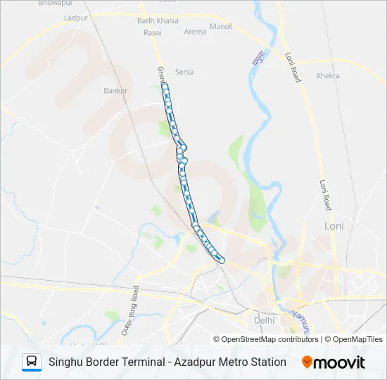144 Bus Line Map