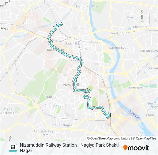181 Bus Line Map