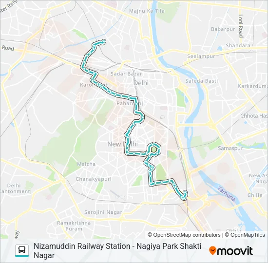 181 Bus Line Map