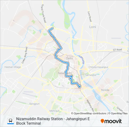 181 Bus Line Map